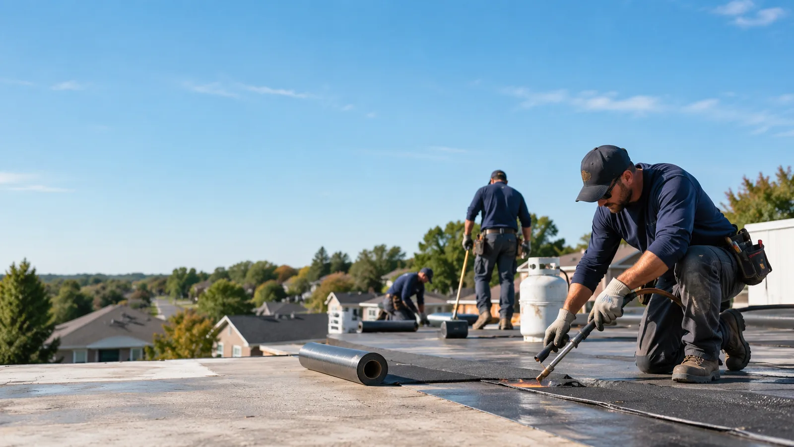Flat Roof Leak Repair providers in Lancing, TN